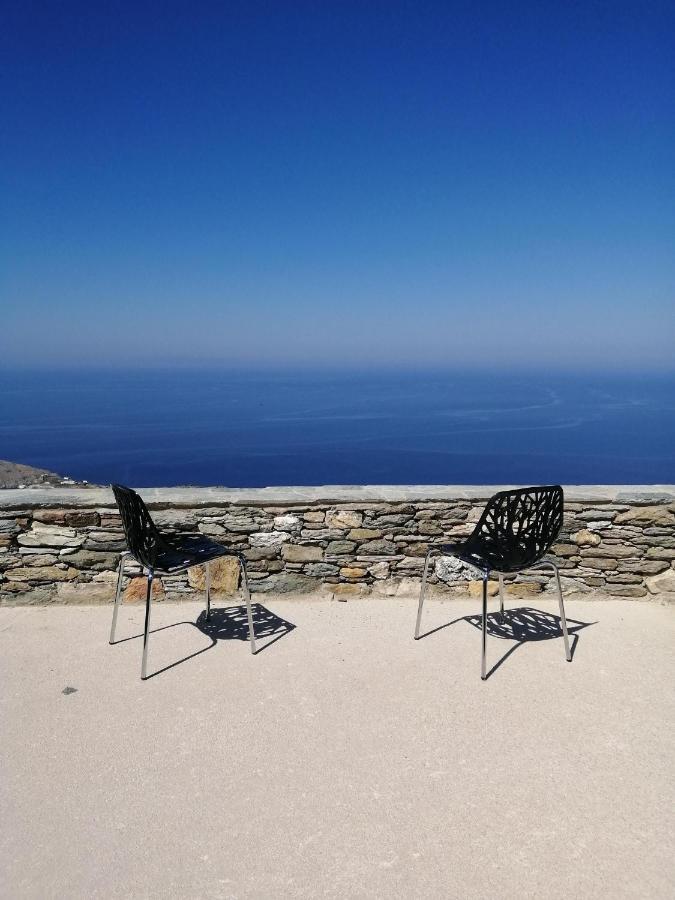 Ferienwohnung Aegean Deep Blue Andros Ano Aprovato Exterior foto