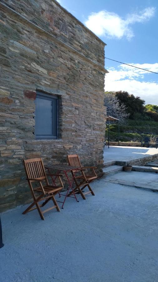 Ferienwohnung Aegean Deep Blue Andros Ano Aprovato Exterior foto